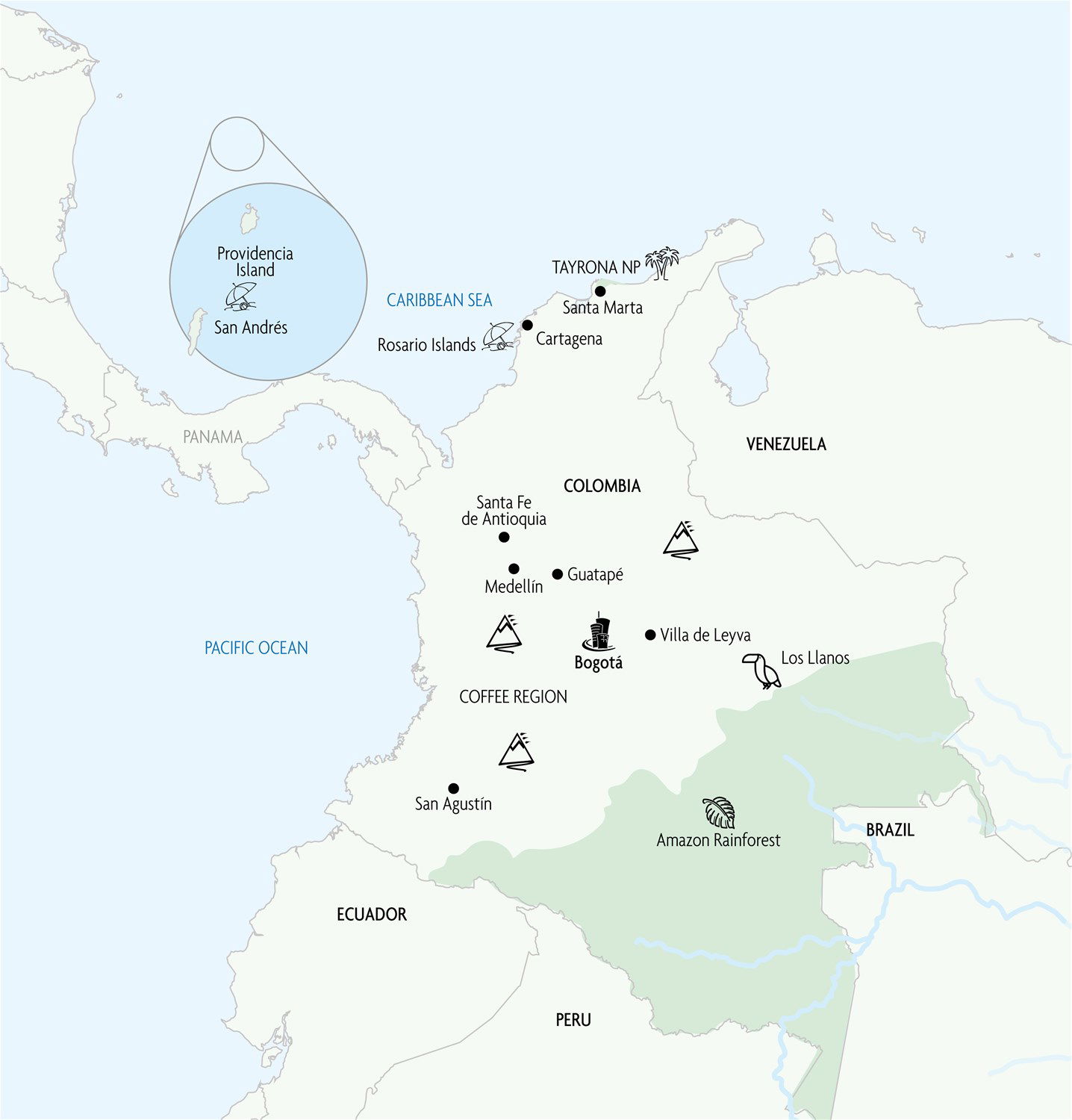 Colombia Holidays 2024 2025 Trailfinders   Yfgagchtr7 C&sam Colombia Country Map 01 1500x1500 